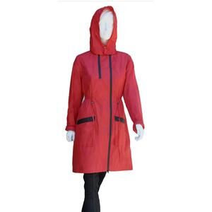 NEW CIAO-MILANO barbados rain jacket in cherry